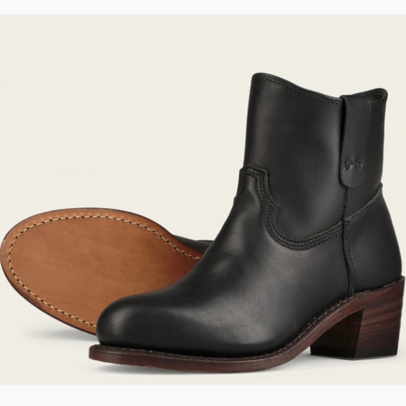 Red Wing Shoes Black Ankle Boots - Picture 2 of 16